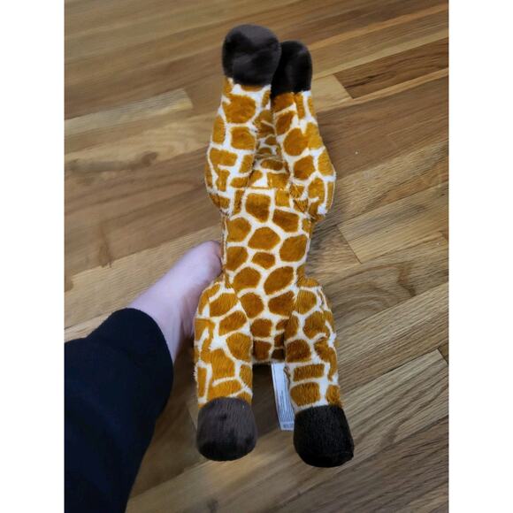 Toys R Us Geoffrey Giraffe Plush 16” Laying Down 2011 Brown Hooves TRU Exclusive - Picture 7 of 10